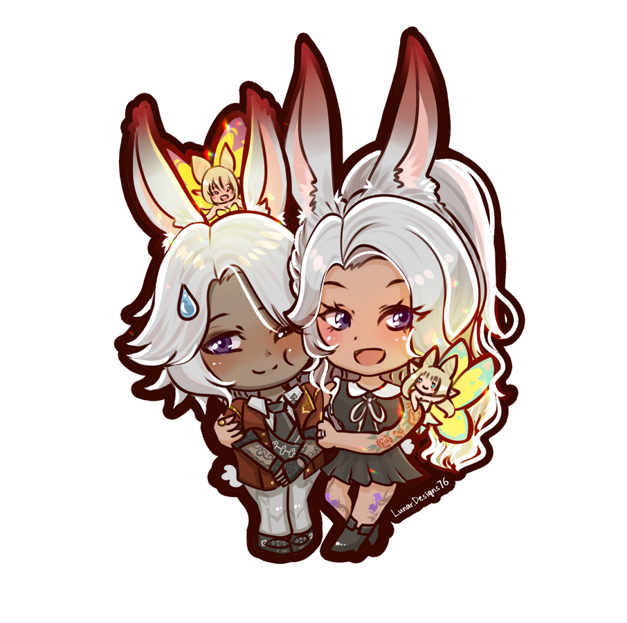 Artwork by Lunar Designs. https://lunardesigns76.carrd.co/#two